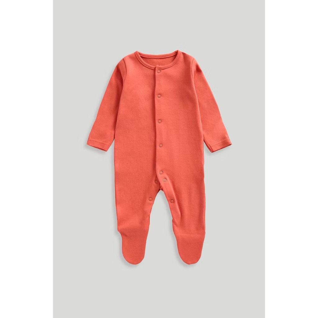 Mothercare 3 Pack Animal Yoga Sleepsuits - Baju Tidur Bayi Laki-laki (Krem) - Gambar 5