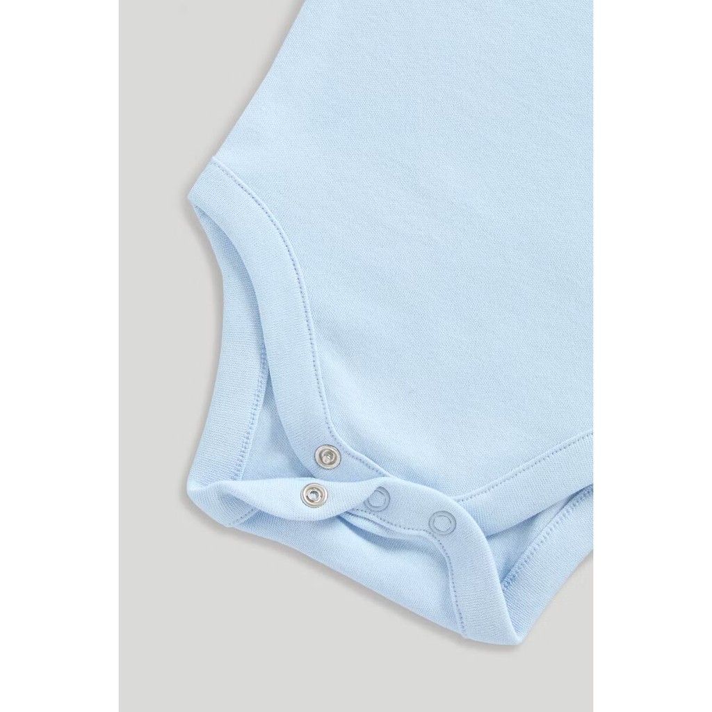 Mothercare My First Bibshorts and Bodysuit Set - Set Baju Bayi Laki-laki (Biru) - Gambar 6