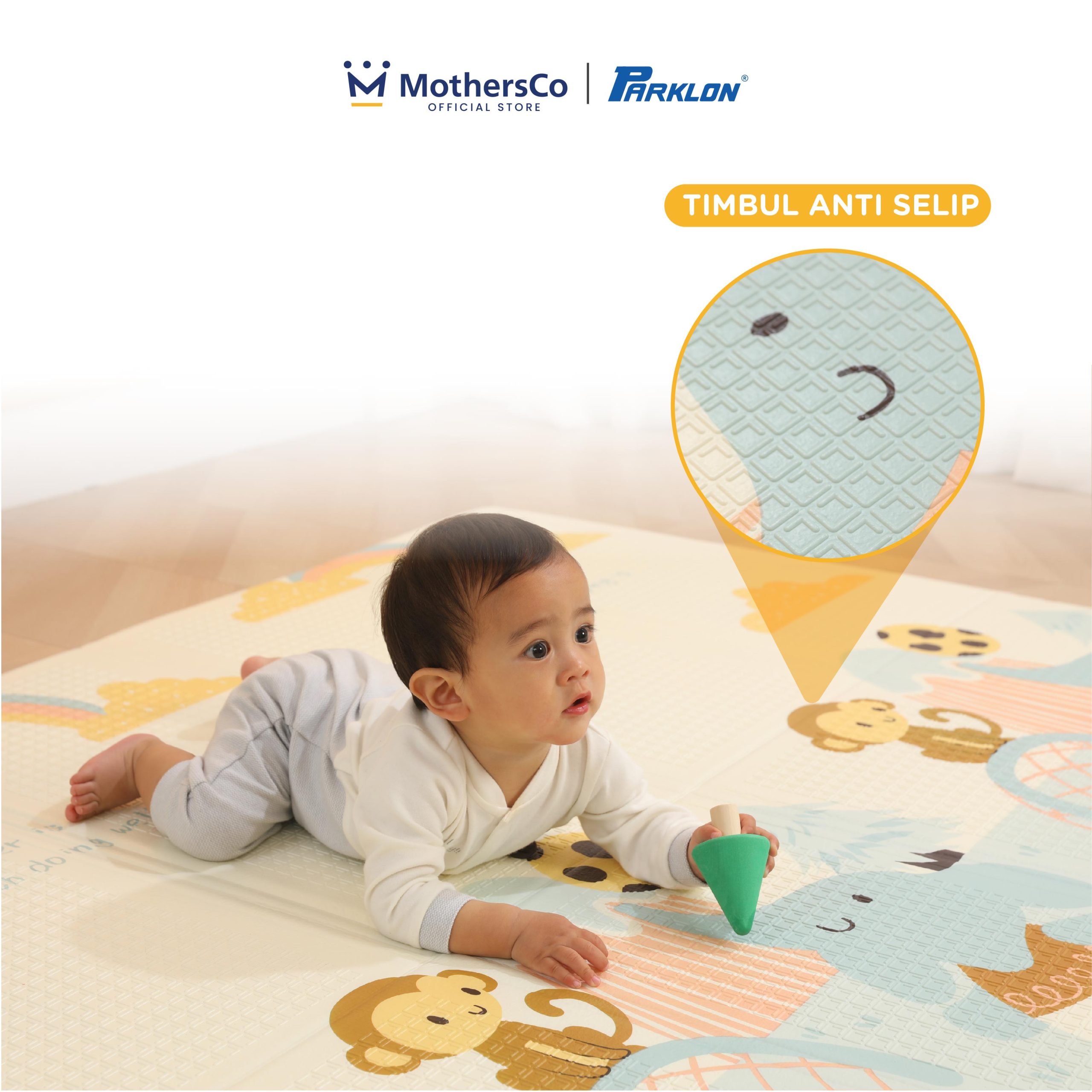 Parklon XPE Fold Playmat Korea - Matras Lipat Bayi Waterproof - Gambar 12