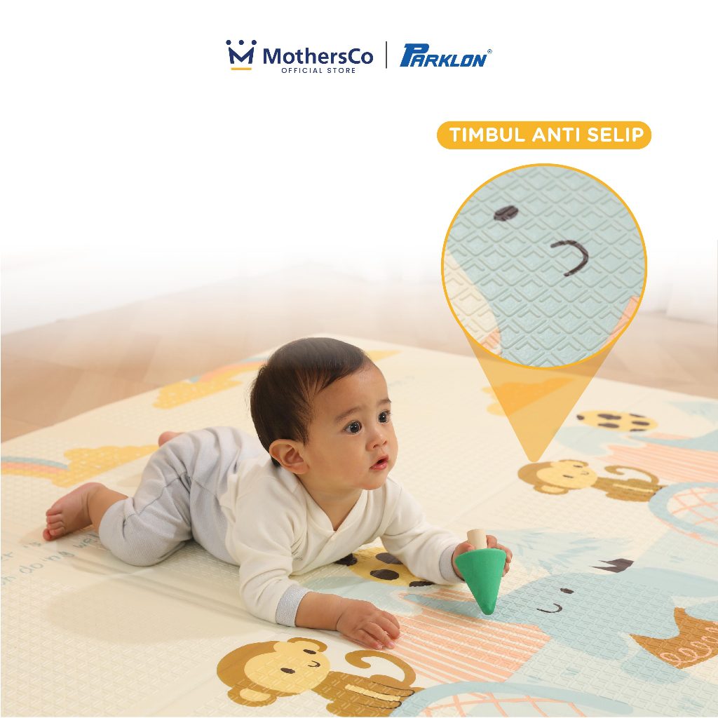 Parklon XPE Fold Playmat Korea - Matras Lipat Bayi Waterproof - Gambar 5