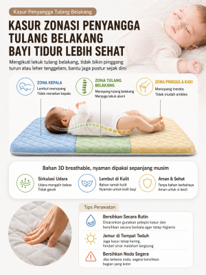 Playpark 6in1 Ranjang Bayi Lipat Portabel Roda Bonus Kelambu - Gambar 16