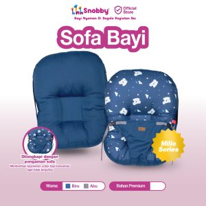 Snobby Sofa Bayi Millo Series SBB9122 - Sofa Bayi Multifungsi Empuk