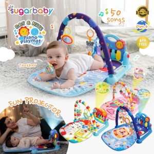 Sugarbaby Day & Nite Piano Playmat - Matras Mainan Edukasi Bayi
