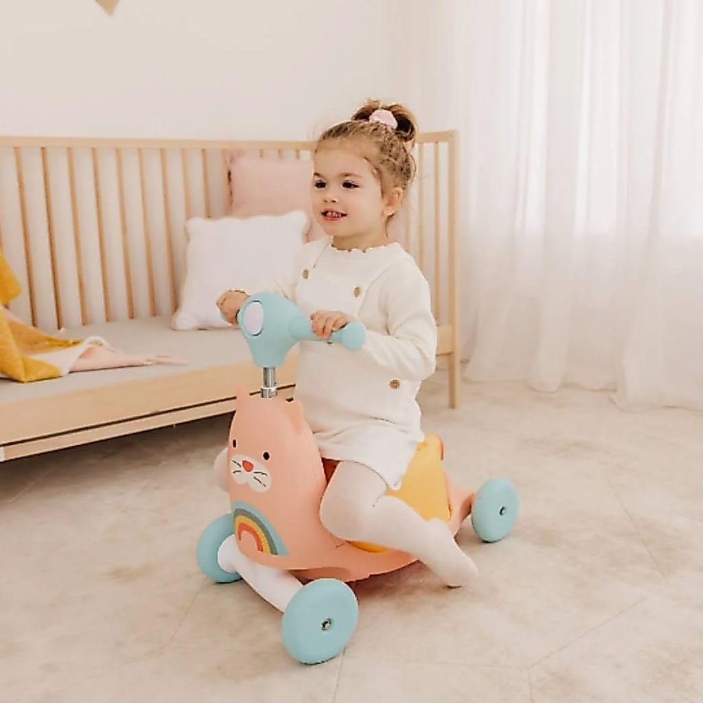Skip Hop 3in1 Zoo Ride On Toy - Mainan Kado Kendaraan Ride On Skuter Walker Anak 1 Tahun - Gambar 3