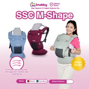 Snobby Gendongan Bayi Ransel M-Shape Ethan Series Ergonomis