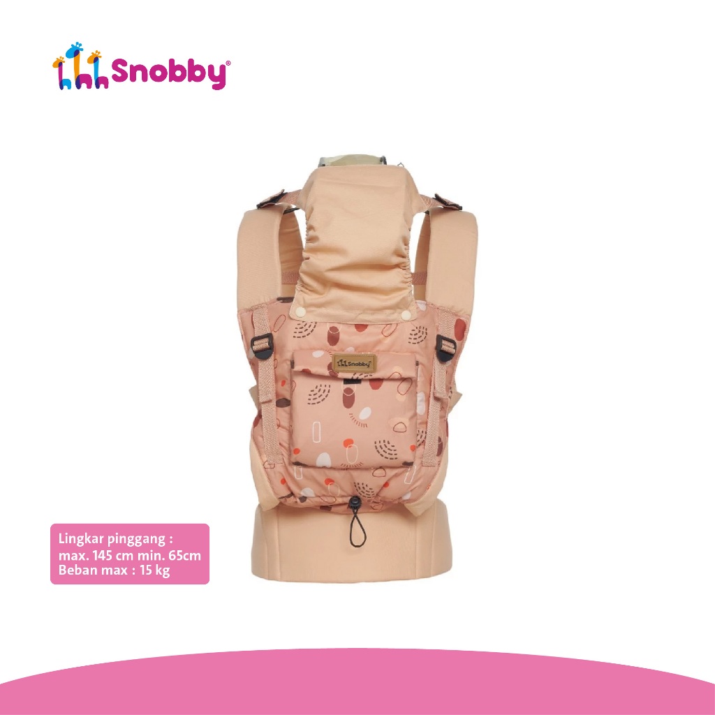 Snobby Gendongan Bayi Ransel M-Shape Beryl Series SBG2441 - Gambar 5