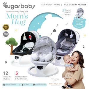 Sugarbaby Moms Hug Automatic Swing Bed - Ayunan Otomatis Bayi