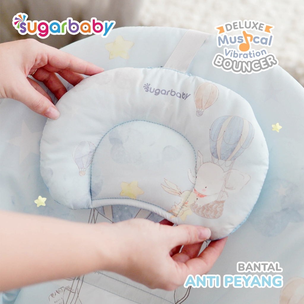 Sugarbaby New Deluxe Musical Bouncer - Bouncer Bayi Getar & Musik - Gambar 7
