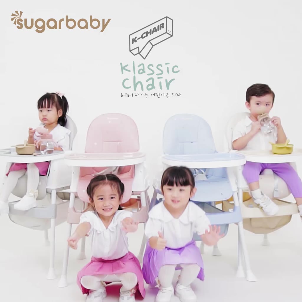 Sugarbaby K-Chair 6in1 Multifunction High Chair - Kursi Makan Anak & Booster Seat - Gambar 2