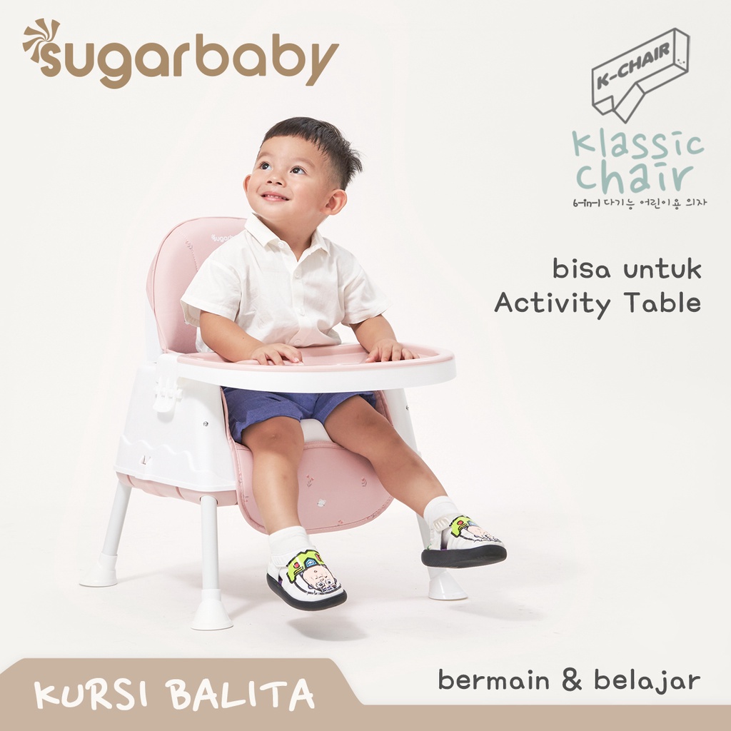 Sugarbaby K-Chair 6in1 Multifunction High Chair - Kursi Makan Anak & Booster Seat - Gambar 7
