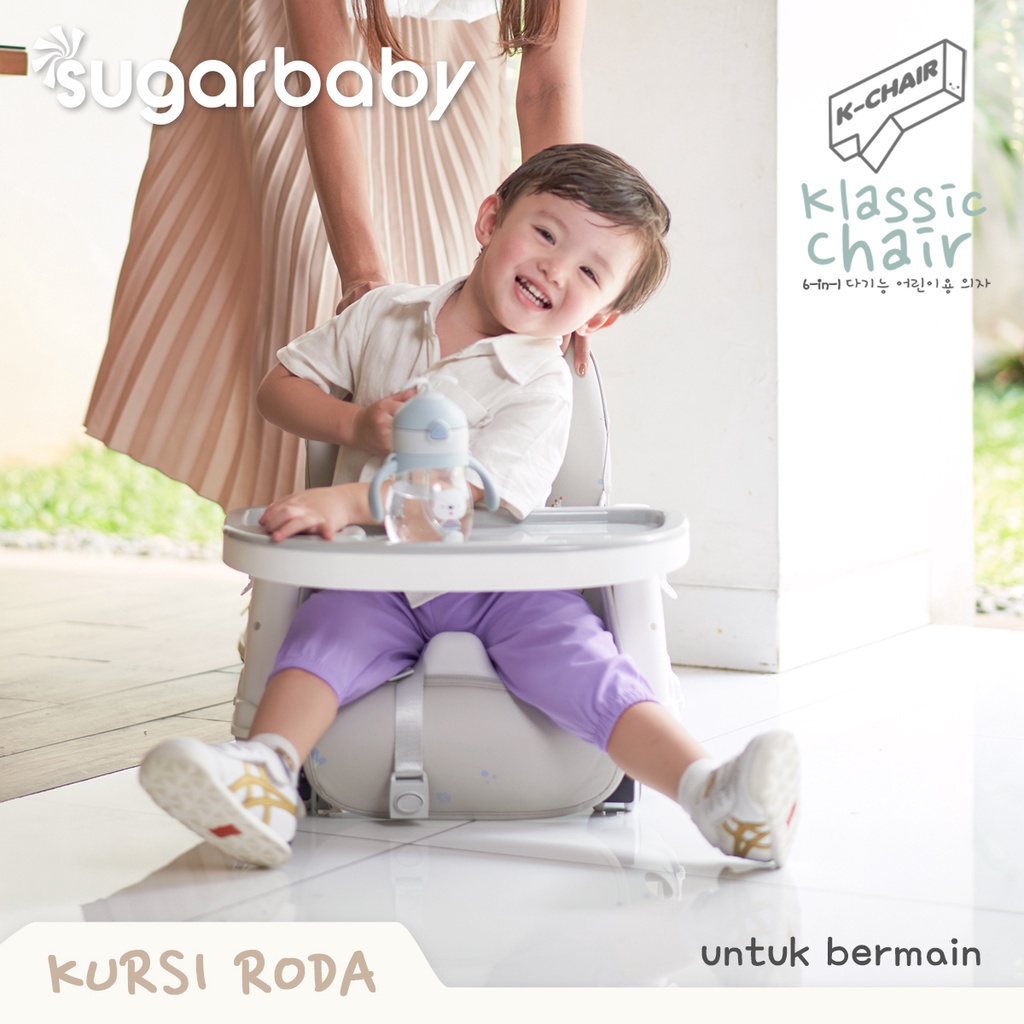 Sugarbaby K-Chair 6in1 Multifunction High Chair - Kursi Makan Anak & Booster Seat - Gambar 8