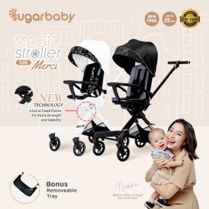 Sugarbaby Magic Stroller 530 Merci - Kereta Dorong Bayi 2 Arah