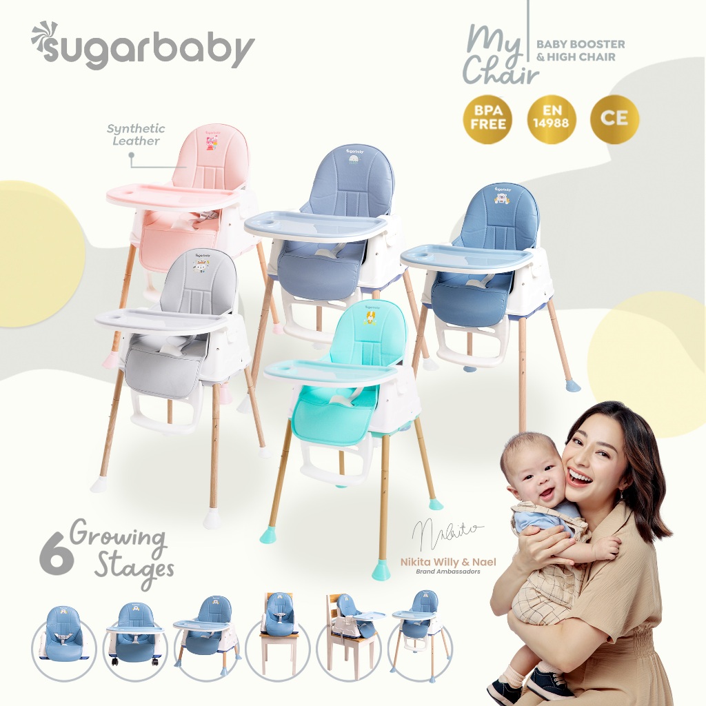 Sugarbaby My Chair 6 Growing Stages - Kursi Makan Bayi Versatile 6in1
