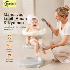 Bassy Kursi Mandi Bayi Portable Anti Slip Standing HSB909