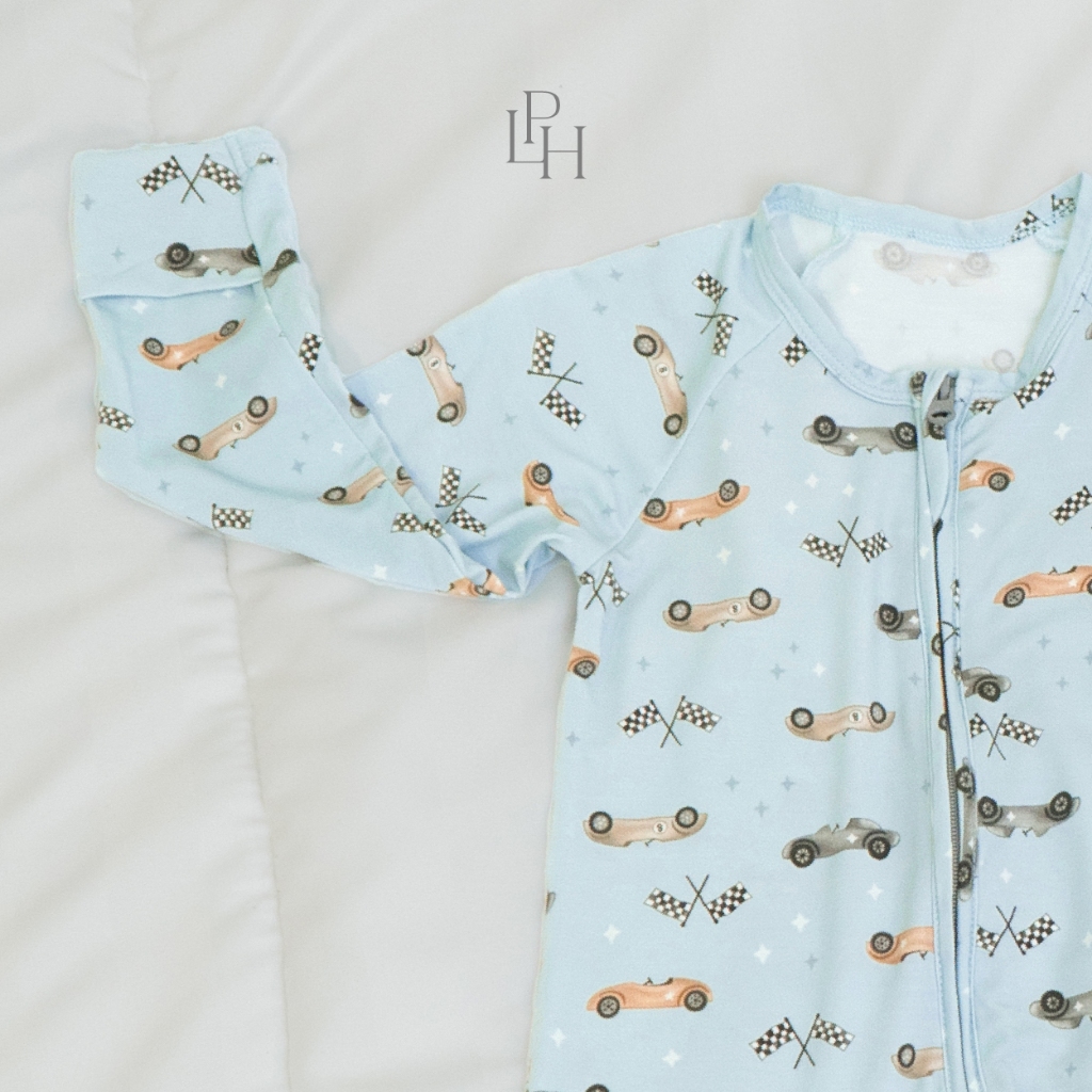 Baju Tidur Bayi Lengan Panjang Little Palmerhaus Tencel Modal Premium - Gambar 4