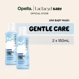 (Beli 2 Gratis 1) Lactacyd Baby Gentle Care 2in1 Sabun Sampo Bayi 150ml (2)