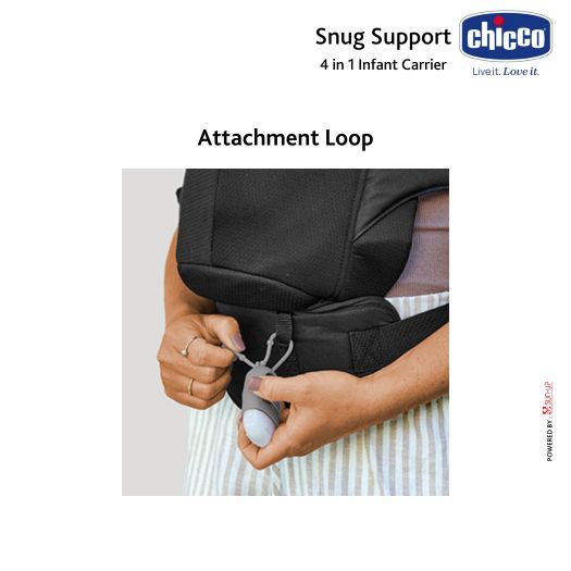 Chicco Snug Support 4in1 Baby Carrier - Gendongan M-Shape Newborn - Gambar 8