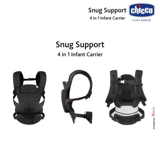 Chicco Snug Support 4in1 Baby Carrier - Gendongan M-Shape Newborn - Gambar 9