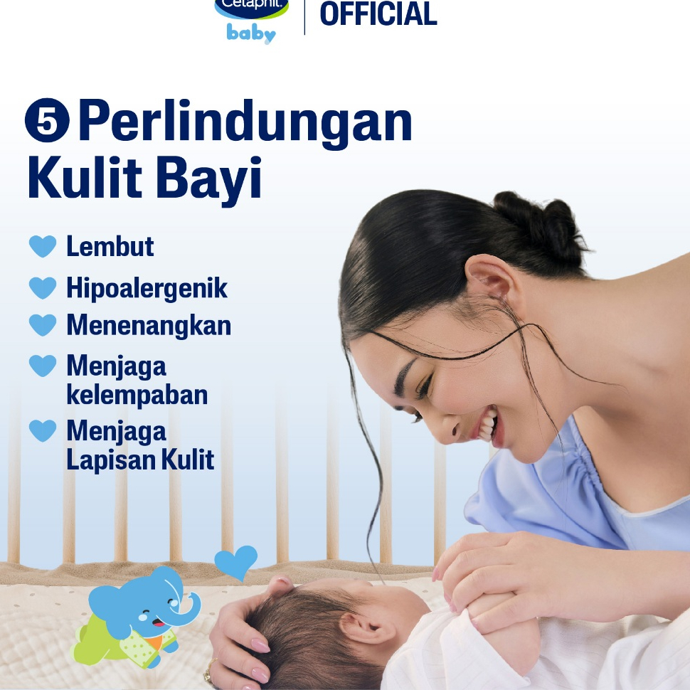Cetaphil Baby Gentle Wash and Shampoo 400ml Panthenol Glycerin - Gambar 7