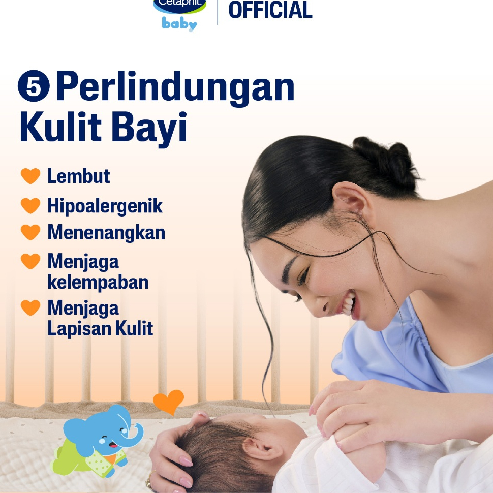 Cetaphil Baby Wash and Shampoo 400ml Organic Calendula Aloe Vera - Gambar 6
