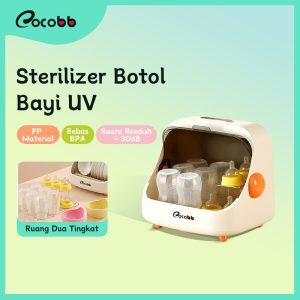 Sterilisator dan Pengering Botol Susu Bayi UV 20L Multifungsi Hemat Listrik - Cocobb
