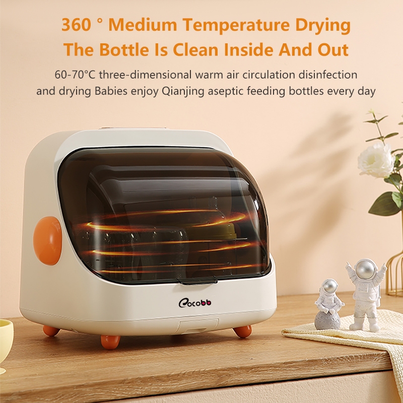 Sterilisator dan Pengering Botol Susu Bayi UV 20L Multifungsi Hemat Listrik - Cocobb - Gambar 5