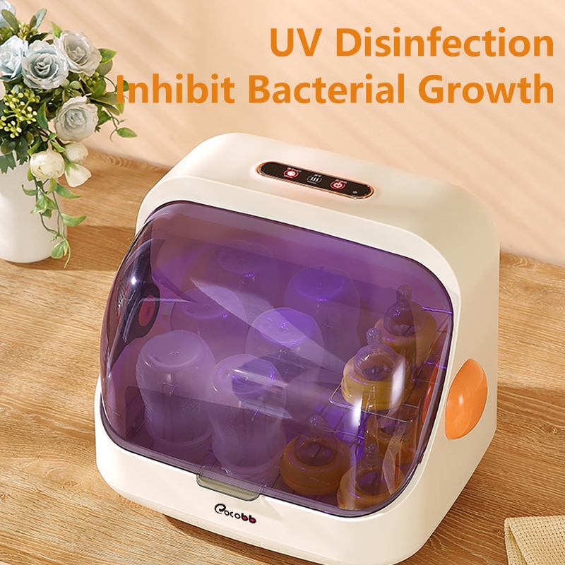 Sterilisator dan Pengering Botol Susu Bayi UV 20L Multifungsi Hemat Listrik - Cocobb - Gambar 7