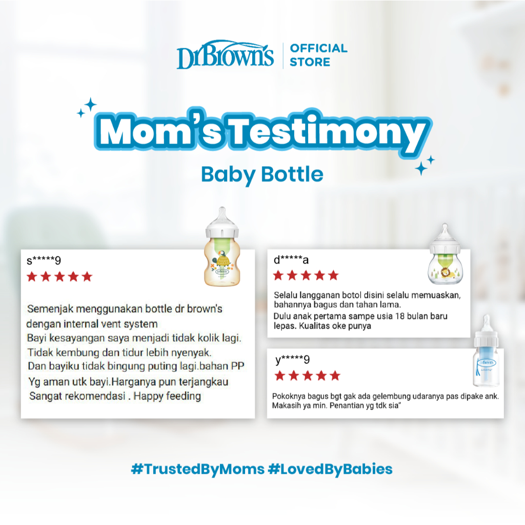 Dr. Brown's Options+ Botol Susu PPSU Wide Neck Anti Kolik Deco Series - Gambar 10