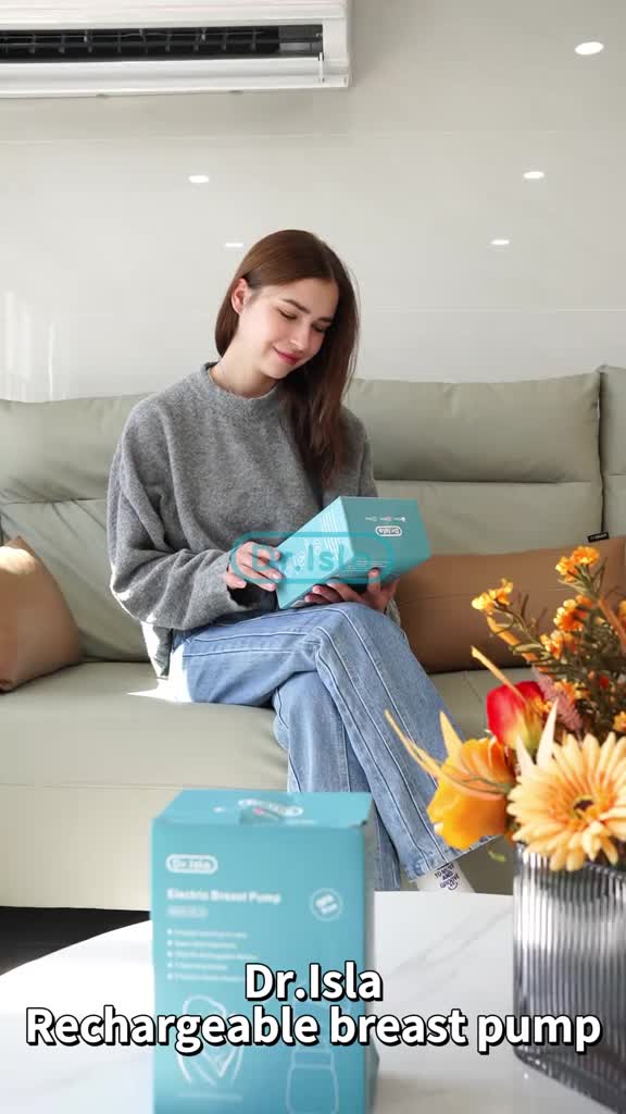 Dr.Isla EB11 Portable Electric Breast Pump Otomatis Rechargeable 180ml - Gambar 2