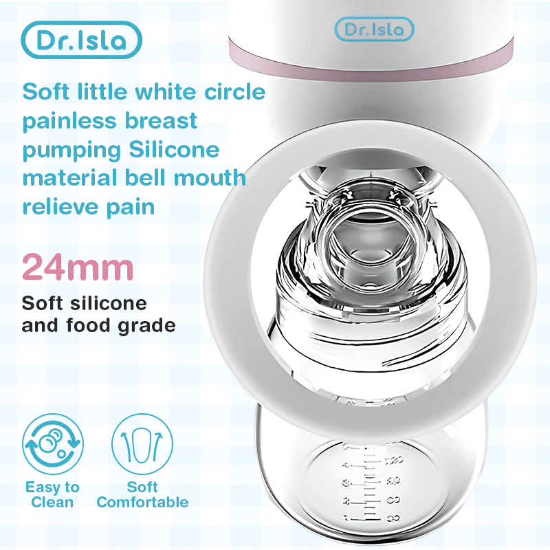 Dr.Isla EB11 Portable Electric Breast Pump Otomatis Rechargeable 180ml - Gambar 4