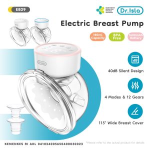 Dr.Isla EB46 Wearable Breast Pump Electric Handsfree Rechargeable 210ml