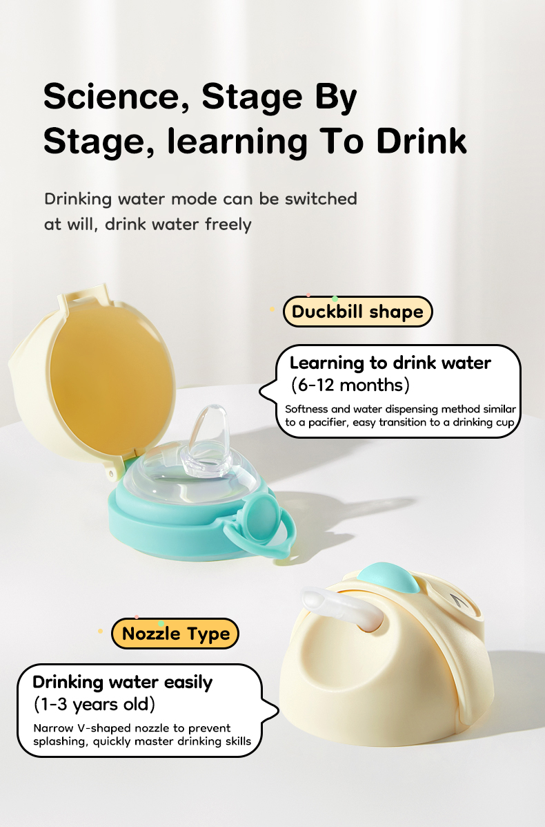 Dr.isla Botol Minum Bayi PPSU 240ml Training Cup Anti Tersedak V-Valve - Gambar 15