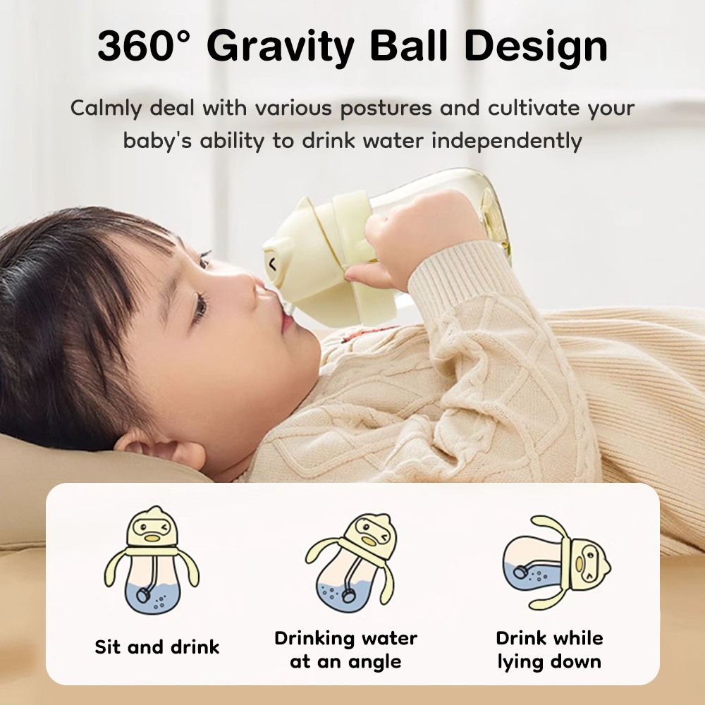 Dr.isla Botol Minum Bayi PPSU 240ml Training Cup Anti Tersedak V-Valve - Gambar 4