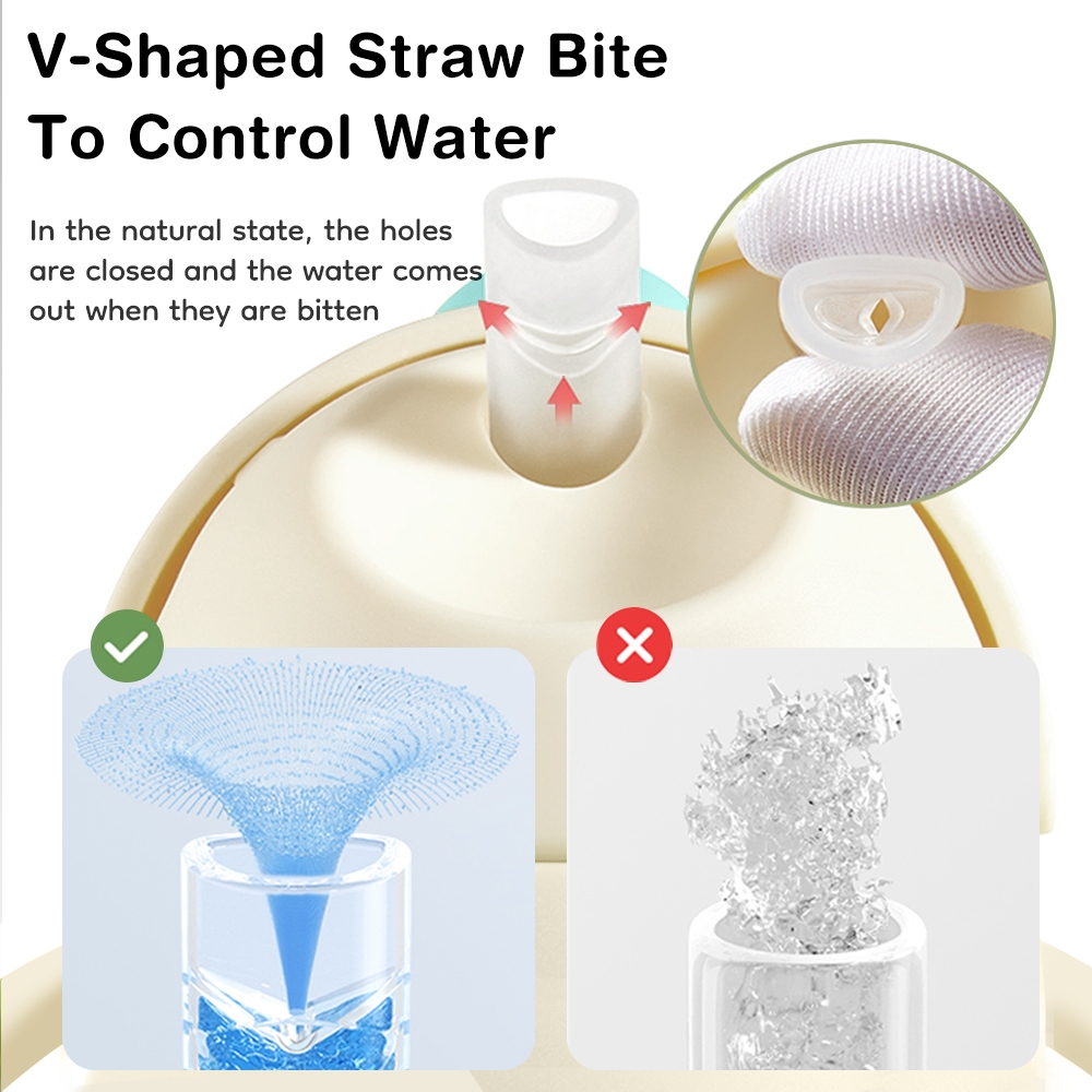 Dr.isla Botol Minum Bayi PPSU 240ml Training Cup Anti Tersedak V-Valve - Gambar 5