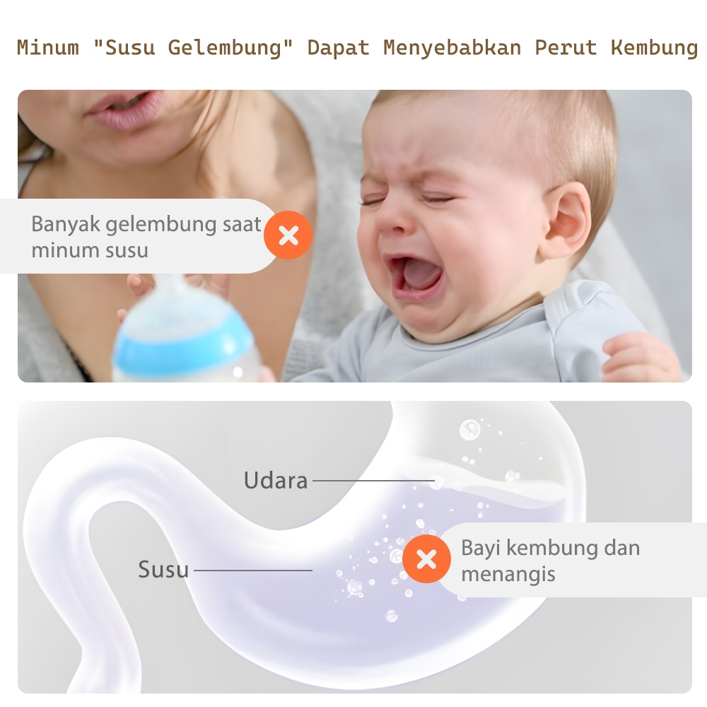 Dr.isla Botol Susu Bayi PPSU Wide Neck Anti Kolik Kembung Sensor Suhu PS73 - Gambar 3