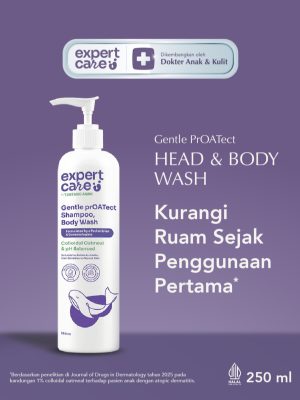 Expert Care Gentle PROAtect Head Body Wash Sabun Sampo Bayi 2 in 1