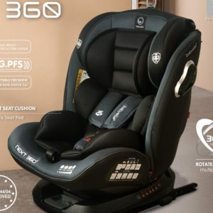 Kursi Mobil Bayi Babyelle Next 360 Isofix BE 831 Rotasi Premium Newborn 36 kg