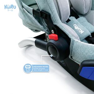 Kursi Mobil Bayi KURU Basic Portable Light Weight - Carseat Infant Carry Basket 0-15 Bulan - Gambar 4