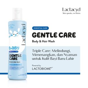 Lactacyd Baby Gentle Care 2in1 Sabun Sampo Bayi 150ml Pelindung Iritasi Kulit Sensitif