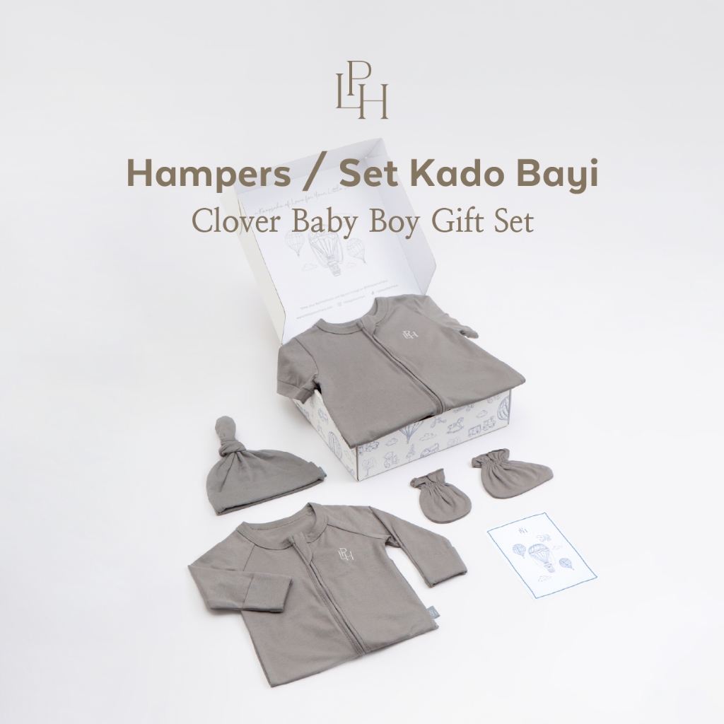 Little Palmerhaus Clover Baby Boy Gift Set Hampers Kado Bayi Laki Laki
