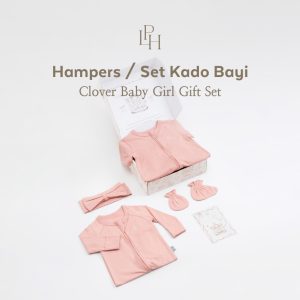 Little Palmerhaus Clover Baby Girl Gift Set Hampers Kado Bayi Baru Lahir Premium Modal Cotton