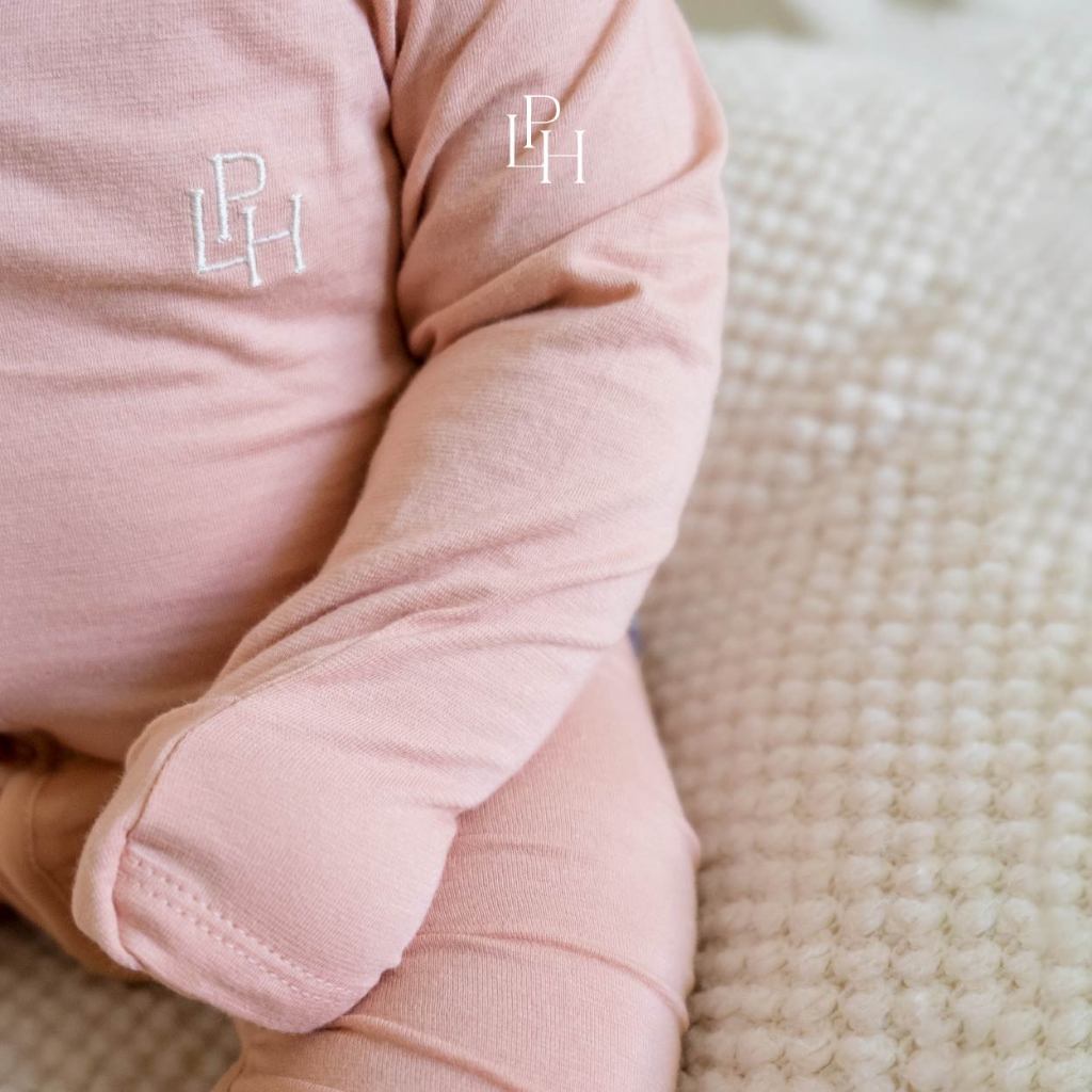 Little Palmerhaus Sleepsuit Bayi Jumper Panjang Modal Cotton Soft Premium - Gambar 3