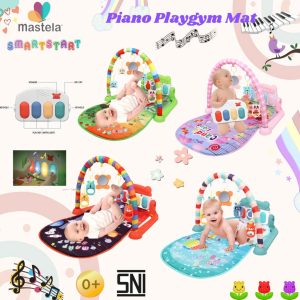 Mastela Playmat Edukasi Bayi Piano Playgym Mat Mainan Anak Multi Fitur