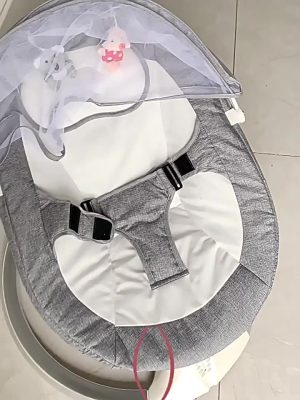 Mmflight HUG ME Ayunan Bayi Elektrik Otomatis Lipat Swing Chair Bluetooth (2)