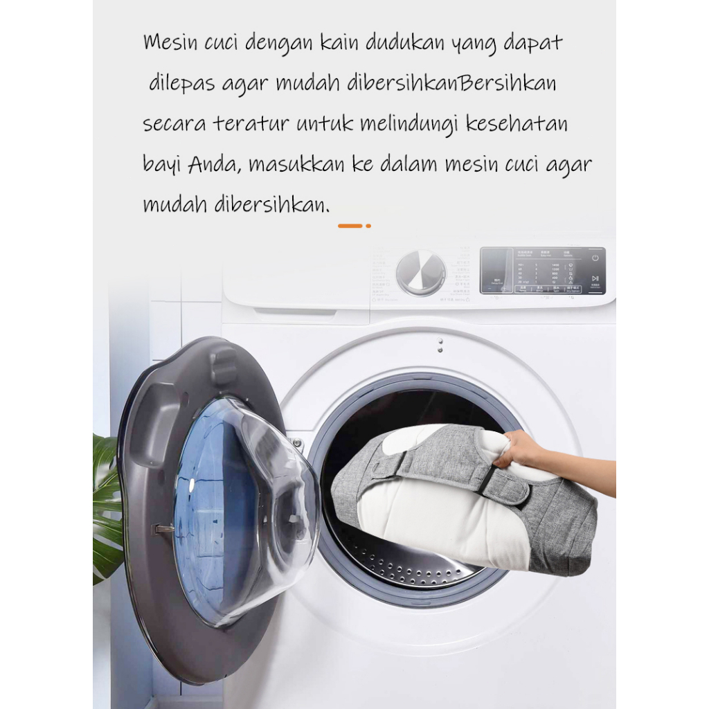 Mmflight HUG ME Ayunan Bayi Elektrik Otomatis Lipat Swing Chair Bluetooth - Gambar 7