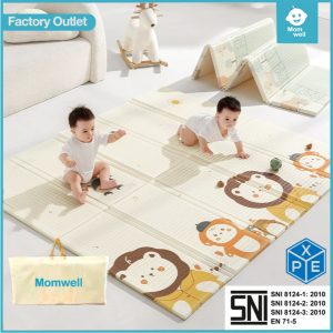 Momwell Matras Lipat XPE Foam Anak Playmat Anti Sobek SNI