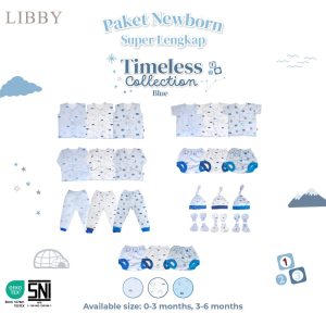 Paket Lahiran Baju Bayi Baru Lahir Libby Gift Set Newborn Timeless Collection