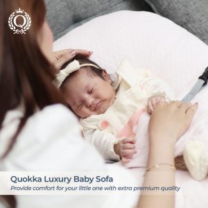 Quokka Luxury Baby Sofa Premium Bantal Belajar Duduk Bayi Multiguna Hypoallergenic_4