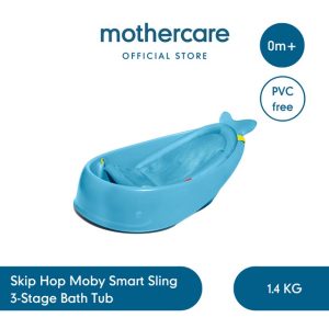 Skip Hop Moby Smart Sling 3-Stage Tub - Bak Mandi Bayi Multifungsi