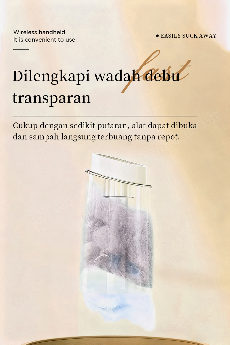 BASIKE Penyedot Debu Nirkabel 4 in 1 Portabel 30000Pa Seri LT1S - Gambar 19